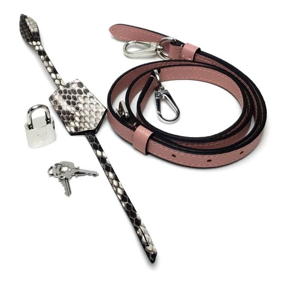 Louis Vuitton Lockit Leather Magnolia Pink MM 2way Shoulder Bag - Picture 7 of 7